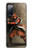 S0796 Japan Red Samurai Case For Samsung Galaxy S20 FE