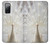 S1980 White Peacock Case For Samsung Galaxy S20 FE