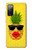 S2443 Funny Pineapple Sunglasses Kiss Case For Samsung Galaxy S20 FE
