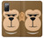 S2721 Cute Grumpy Monkey Cartoon Case For Samsung Galaxy S20 FE