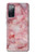 S2843 Pink Marble Texture Case For Samsung Galaxy S20 FE