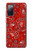 S3354 Red Classic Bandana Case For Samsung Galaxy S20 FE