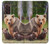 S3558 Bear Family Case For Samsung Galaxy Z Fold2 5G