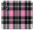 S3091 Pink Plaid Pattern Case For Motorola Edge+