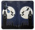 S3249 Peter Pan Fly Full Moon Night Case For Motorola Edge+