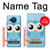 S3029 Cute Blue Owl Case For Nokia 8.3 5G