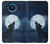 S3693 Grim White Wolf Full Moon Case For Nokia 8.3 5G