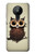 S0360 Coffee Owl Case For Nokia 5.3