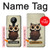 S0360 Coffee Owl Case For Nokia 5.3