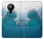S1801 Beluga Whale Smile Whale Case For Nokia 5.3