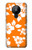 S2245 Hawaiian Hibiscus Orange Pattern Case For Nokia 5.3