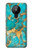 S2906 Aqua Turquoise Stone Case For Nokia 5.3