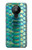 S3414 Green Snake Scale Graphic Print Case For Nokia 5.3