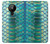 S3414 Green Snake Scale Graphic Print Case For Nokia 5.3