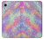 S3706 Pastel Rainbow Galaxy Pink Sky Case For iPhone XR