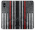 S3687 Firefighter Thin Red Line American Flag Case For iPhone X, iPhone XS