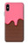 S3754 Strawberry Ice Cream Cone Case For iPhone X, iPhone XS