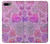 S3710 Pink Love Heart Case For iPhone 7 Plus, iPhone 8 Plus
