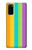 S3678 Colorful Rainbow Vertical Case For Samsung Galaxy S20