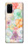 S3705 Pastel Floral Flower Case For Samsung Galaxy S20 Plus, Galaxy S20+