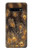 S3691 Gold Peacock Feather Case For Samsung Galaxy S10