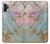S3717 Rose Gold Blue Pastel Marble Graphic Printed Case For Samsung Galaxy Note 10 Plus