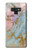 S3717 Rose Gold Blue Pastel Marble Graphic Printed Case For Note 9 Samsung Galaxy Note9