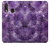 S3713 Purple Quartz Amethyst Graphic Printed Case For Samsung Galaxy A20e