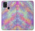 S3706 Pastel Rainbow Galaxy Pink Sky Case For Samsung Galaxy A21s