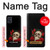 S3753 Dark Gothic Goth Skull Roses Case For Samsung Galaxy A51 5G