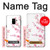 S3707 Pink Cherry Blossom Spring Flower Case For Samsung Galaxy A8 (2018)