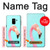 S3708 Pink Flamingo Case For Samsung Galaxy A8 (2018)