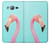 S3708 Pink Flamingo Case For Samsung Galaxy J3 (2016)
