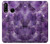 S3713 Purple Quartz Amethyst Graphic Printed Case For Huawei P30 lite