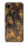 S3691 Gold Peacock Feather Case For Google Pixel 3a