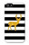 S2794 Black White Striped Deer Gold Sparkles Case For IPHONE 5 5s SE