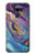 S3676 Colorful Abstract Marble Stone Case For LG G8 ThinQ