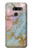 S3717 Rose Gold Blue Pastel Marble Graphic Printed Case For LG G8 ThinQ