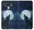 S3693 Grim White Wolf Full Moon Case For LG Stylo 6