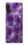 S3713 Purple Quartz Amethyst Graphic Printed Case For LG Velvet
