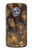 S3691 Gold Peacock Feather Case For Motorola Moto X4