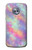 S3706 Pastel Rainbow Galaxy Pink Sky Case For Motorola Moto X4