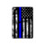 S3244 Thin Blue Line USA Hard Case For iPad mini 4, iPad mini 5, iPad mini 5 (2019)