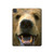 S0840 Grizzly Bear Face Hard Case For iPad Pro 11 (2021,2020,2018, 3rd, 2nd, 1st)