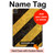 S2231 Yellow and Black Line Hazard Striped Hard Case For iPad Pro 11 (2021,2020,2018, 3rd, 2nd, 1st)