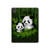 S2441 Panda Family Bamboo Forest Hard Case For iPad Pro 11 (2021,2020,2018, 3rd, 2nd, 1st)