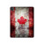 S2490 Canada Maple Leaf Flag Texture Hard Case For iPad Pro 11 (2021,2020,2018, 3rd, 2nd, 1st)