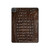S2850 Brown Skin Alligator Graphic Printed Hard Case For iPad Pro 11 (2021,2020,2018, 3rd, 2nd, 1st)