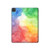 S2945 Colorful Watercolor Hard Case For iPad Pro 11 (2021,2020,2018, 3rd, 2nd, 1st)