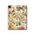S3145 Antique Constellation Star Sky Map Hard Case For iPad Pro 11 (2021,2020,2018, 3rd, 2nd, 1st)